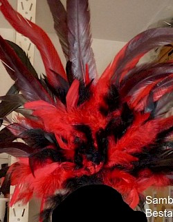Samba Kopfschmuck | Bestand: 14 Stück