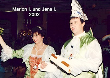 2002: Prinzessin Marion I. und Prinz Jans I.