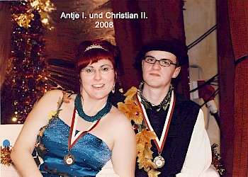 2008: Prinzessin Antje I. und Prinz Christian II.