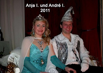 2011: Prinzessin Anja I. und Prinz André I.