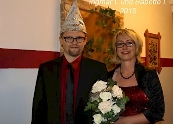 2015: Prinzessin Babette I. und Prinz Ingmar I.