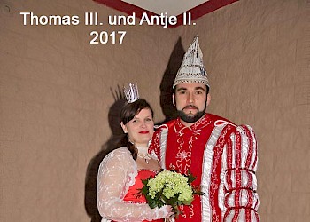2017: Prinzessin Antje II. und Prinz Thomas III.