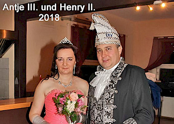 2018: Prinzessin Antje III. und Prinz Henry II.