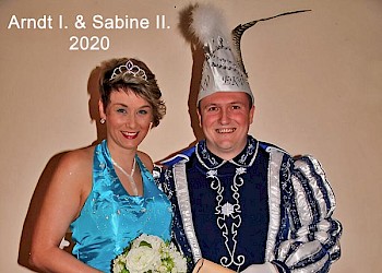 2020: Prinzessin Sabine II. und Prinz Arndt I.