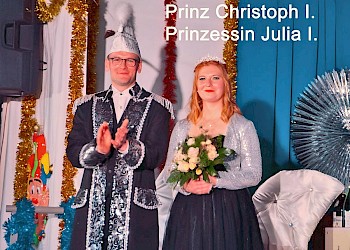 2024: Prinzessin Julia I. und Prinz Christoph I.